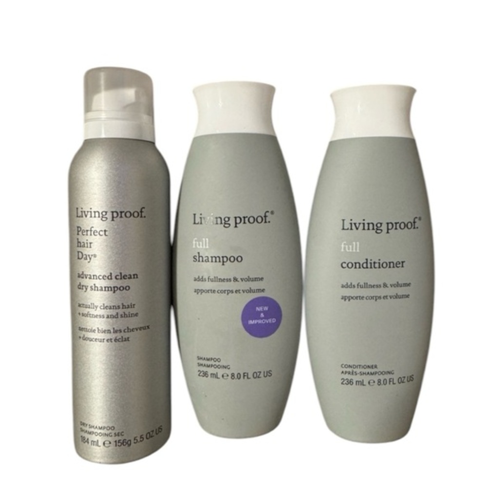 NEW Living Proof Advanced Dry Shampoo 5.5oz, Full Shampoo & Conditioner 8pz